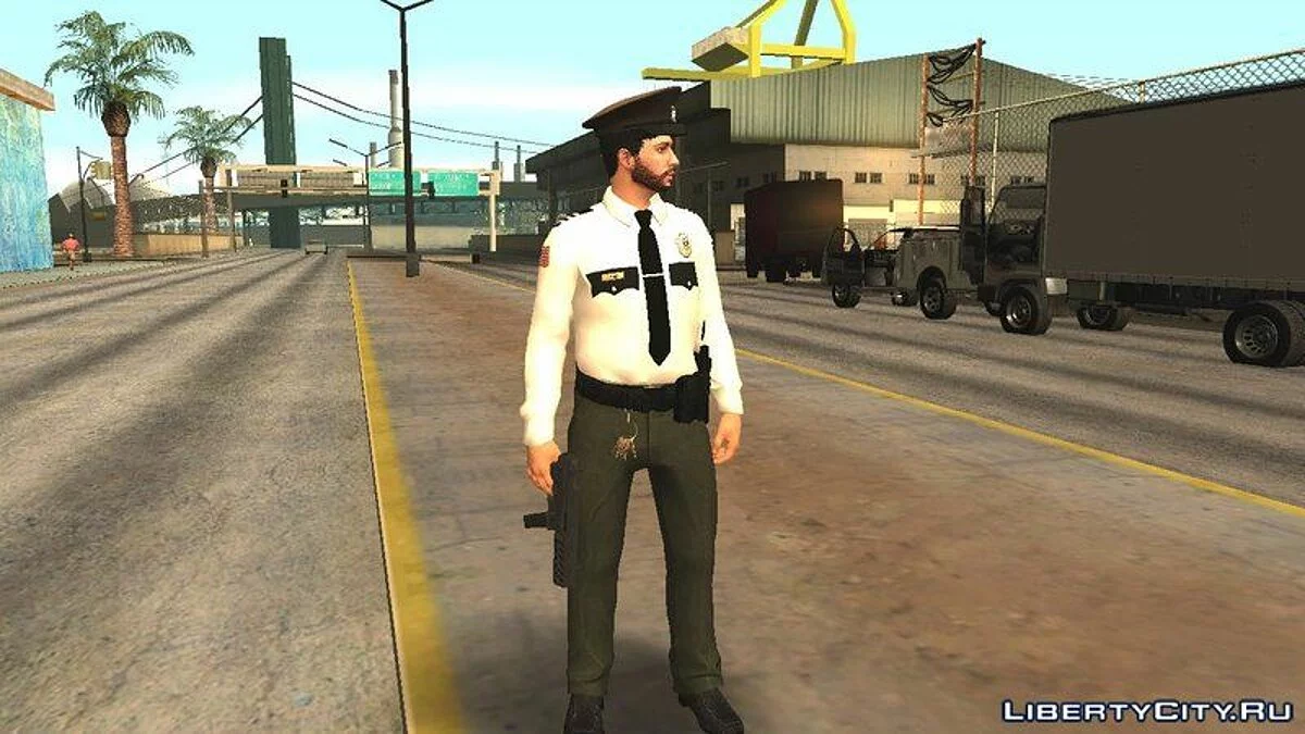 Сборник полицейских скинов из GTA Online / GTA San Andreas