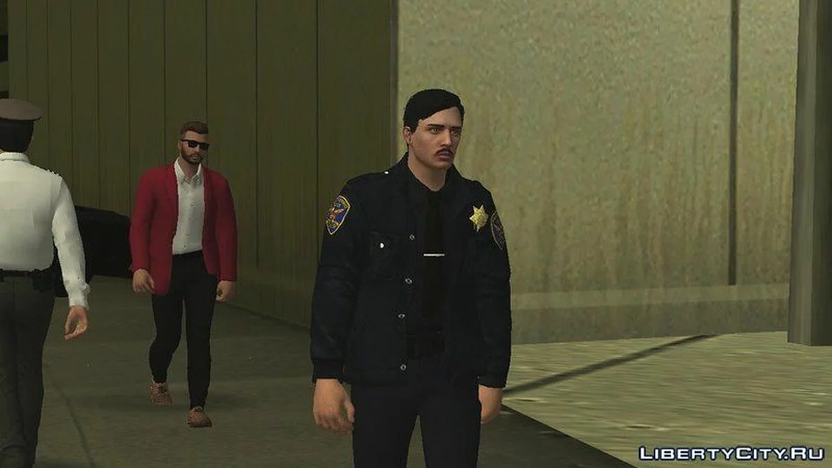 Сборник полицейских скинов из GTA Online / GTA San Andreas