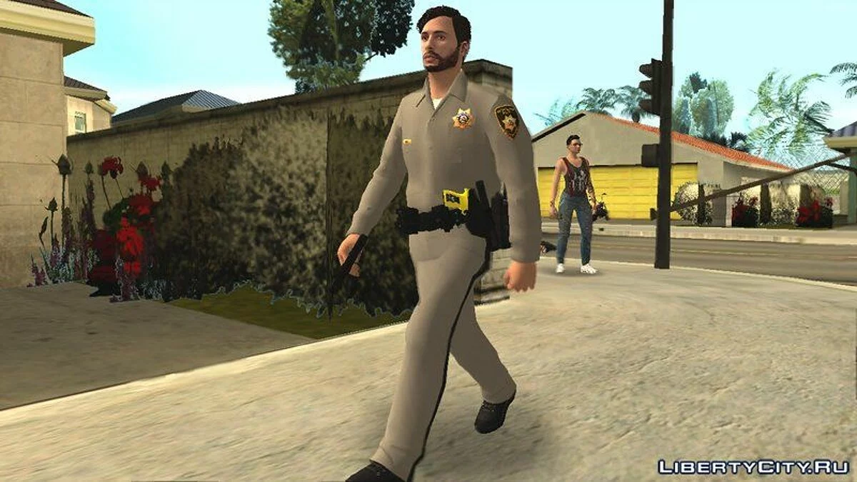 Сборник полицейских скинов из GTA Online / GTA San Andreas