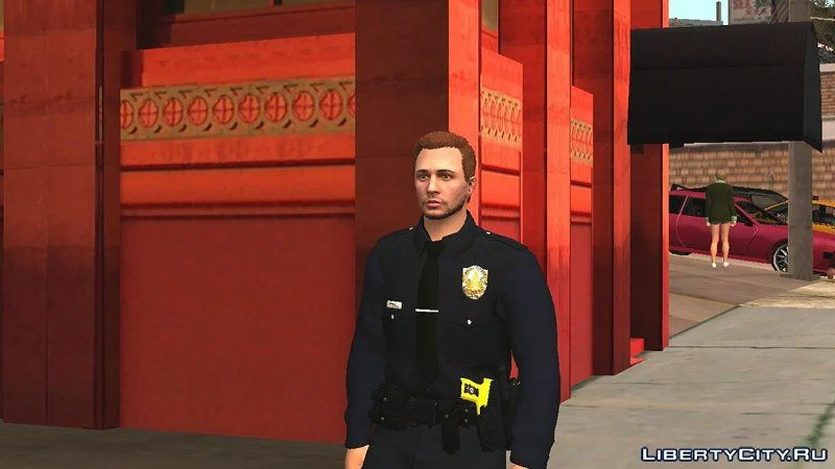 Сборник полицейских скинов из GTA Online / GTA San Andreas