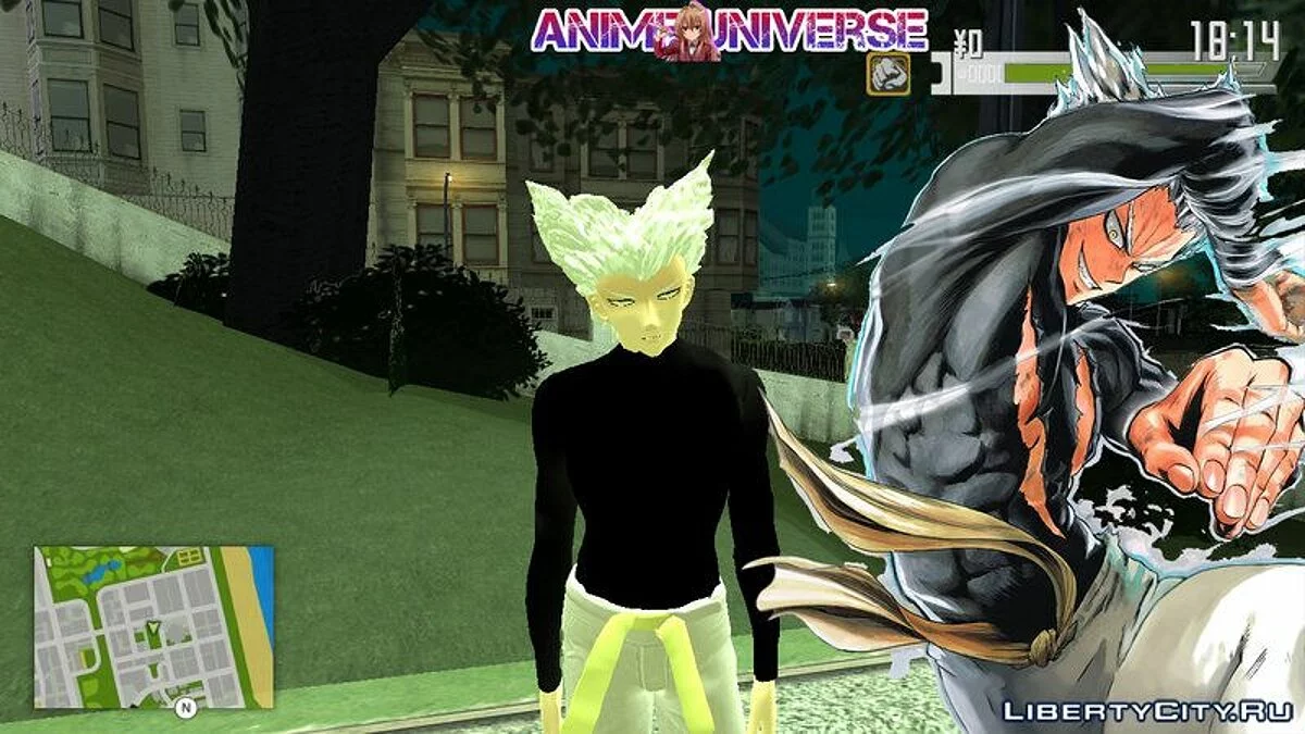 Сборник персонажей из аниме One Punch Man / GTA San Andreas