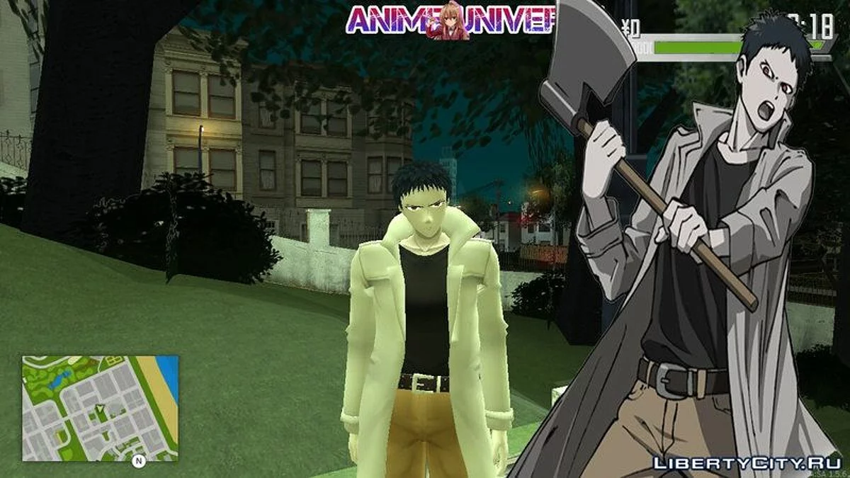Сборник персонажей из аниме One Punch Man / GTA San Andreas