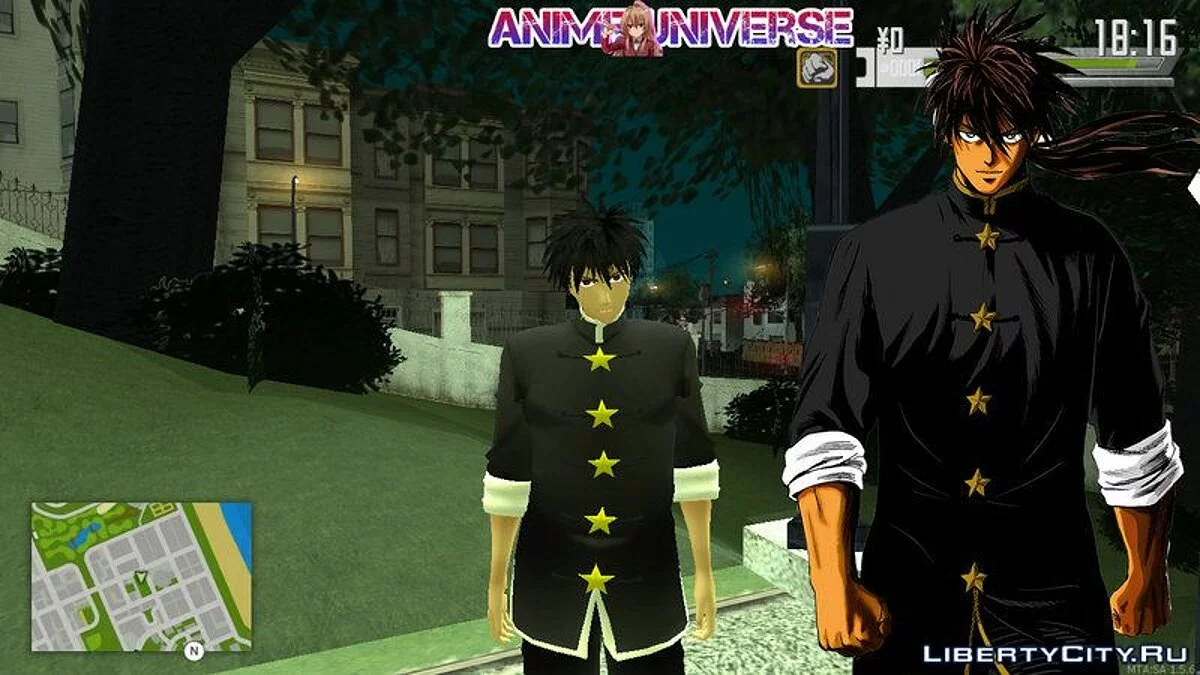 Сборник персонажей из аниме One Punch Man / GTA San Andreas