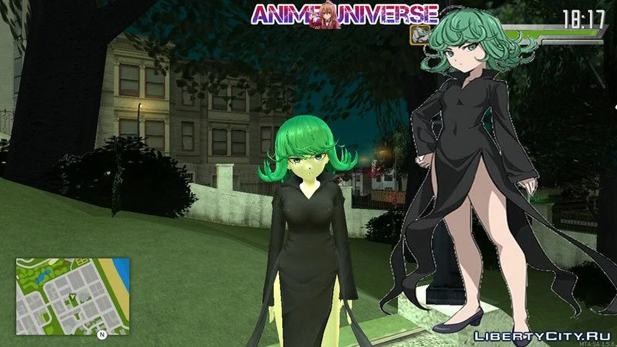 Сборник персонажей из аниме One Punch Man / GTA San Andreas