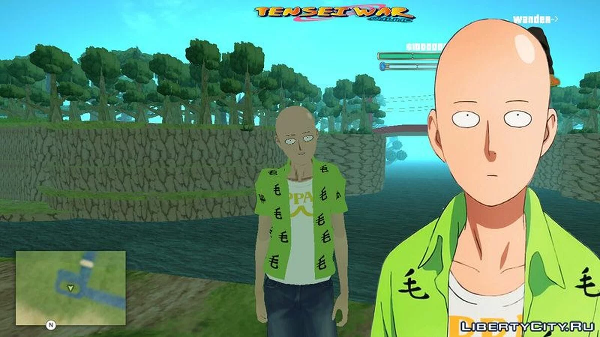 Сборник персонажей из One Punch Man  № 2 / GTA San Andreas
