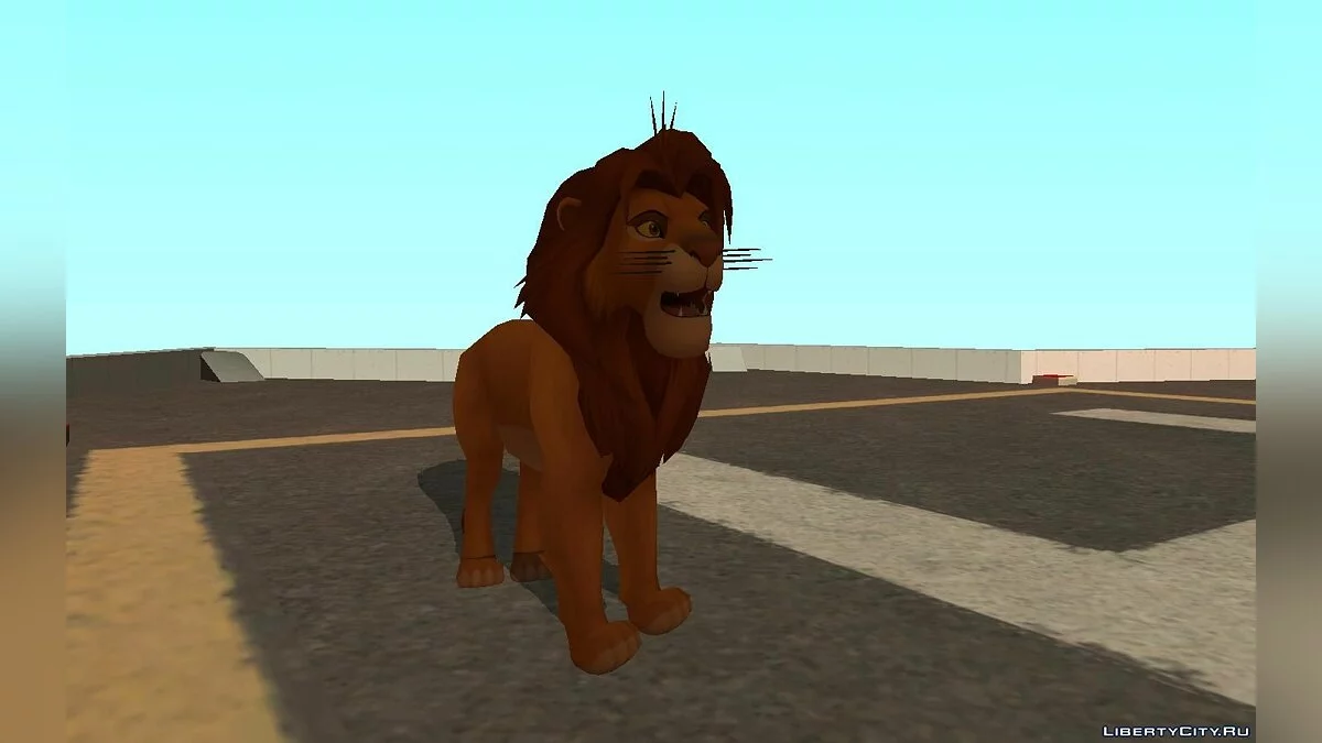 Скины из М/Ф \"Король Лев\" / GTA San Andreas