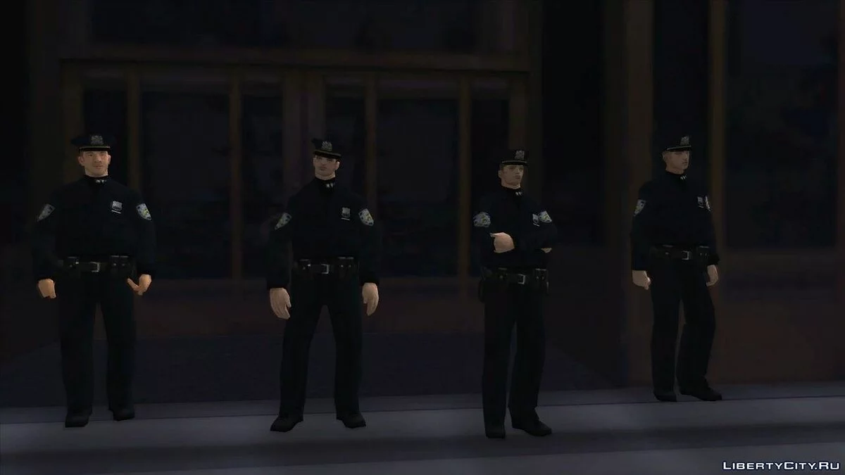 NYPD Winter Skins / GTA San Andreas