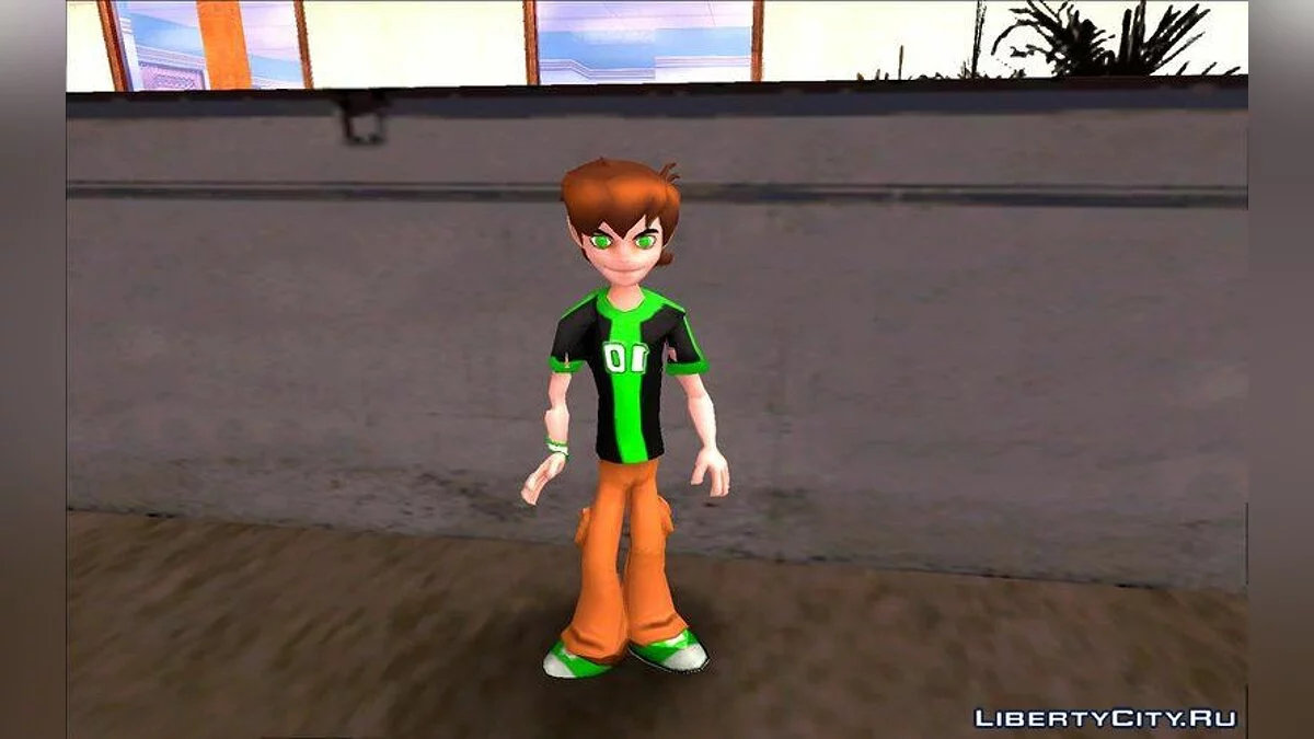 Персонажи из  Ben 10 Omniverse / GTA San Andreas