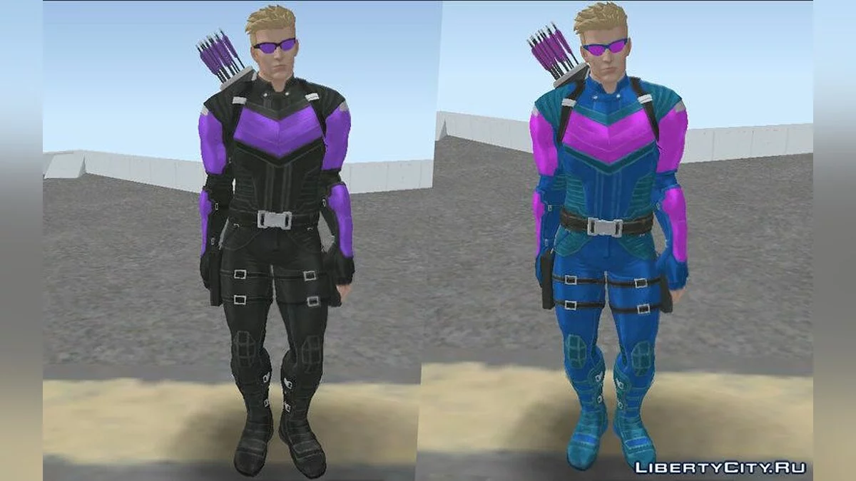 Мстители из игры Marvel Ultimate Alliance 3 / GTA San Andreas