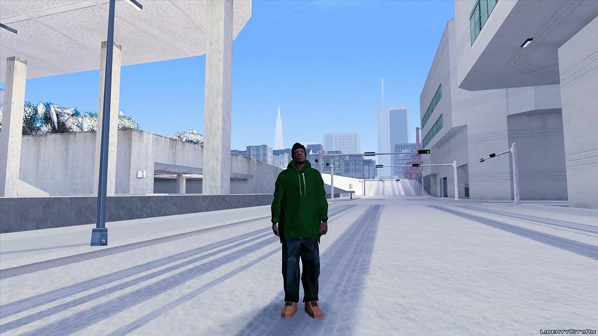 Большой Зимний Скинпак (190 штук) / GTA San Andreas
