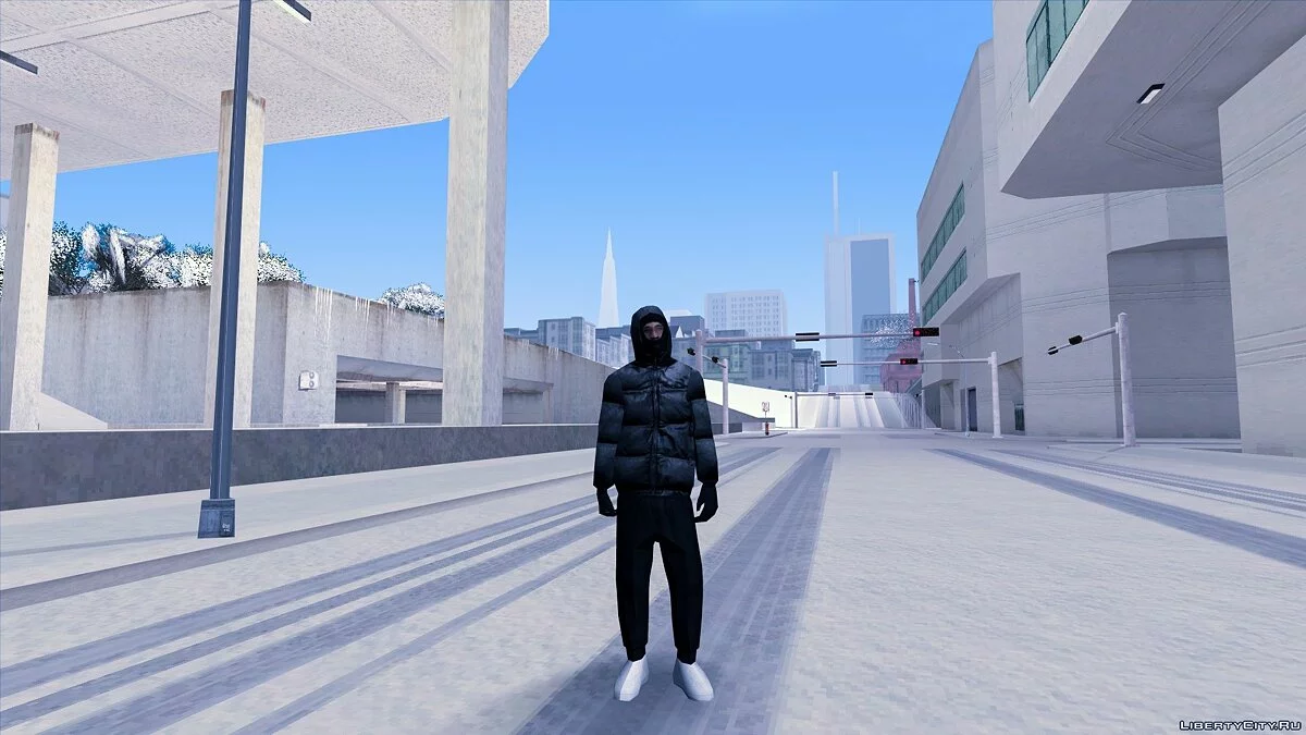 Большой Зимний Скинпак (190 штук) / GTA San Andreas
