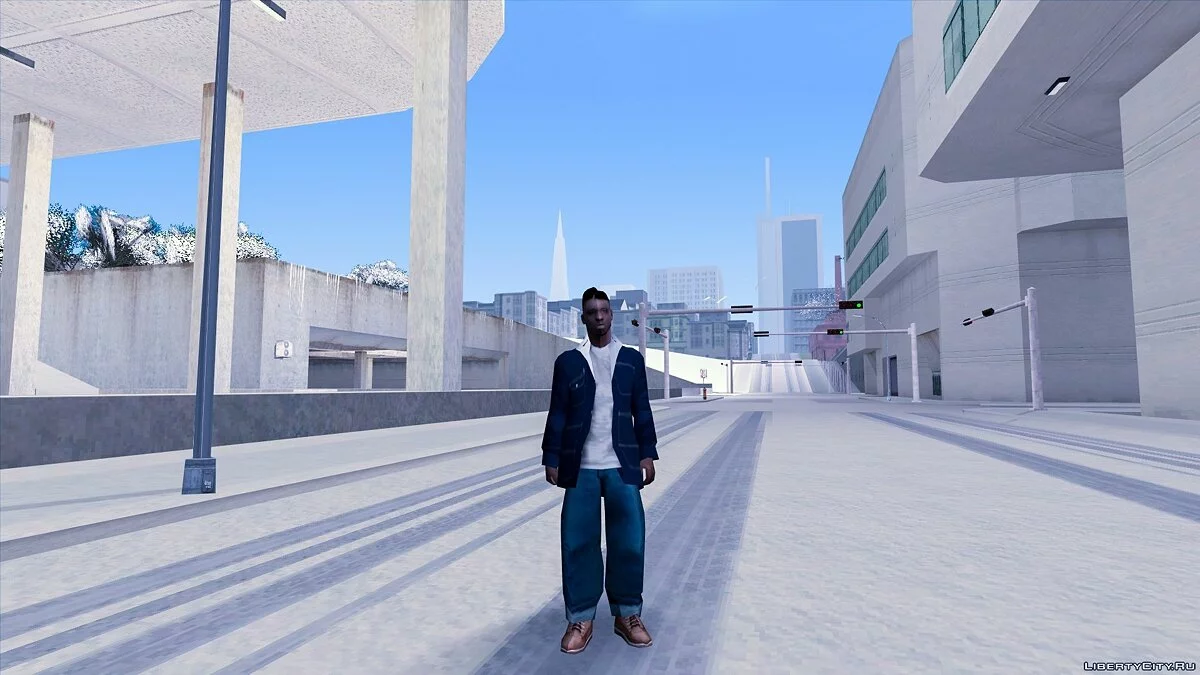 Большой Зимний Скинпак (190 штук) / GTA San Andreas