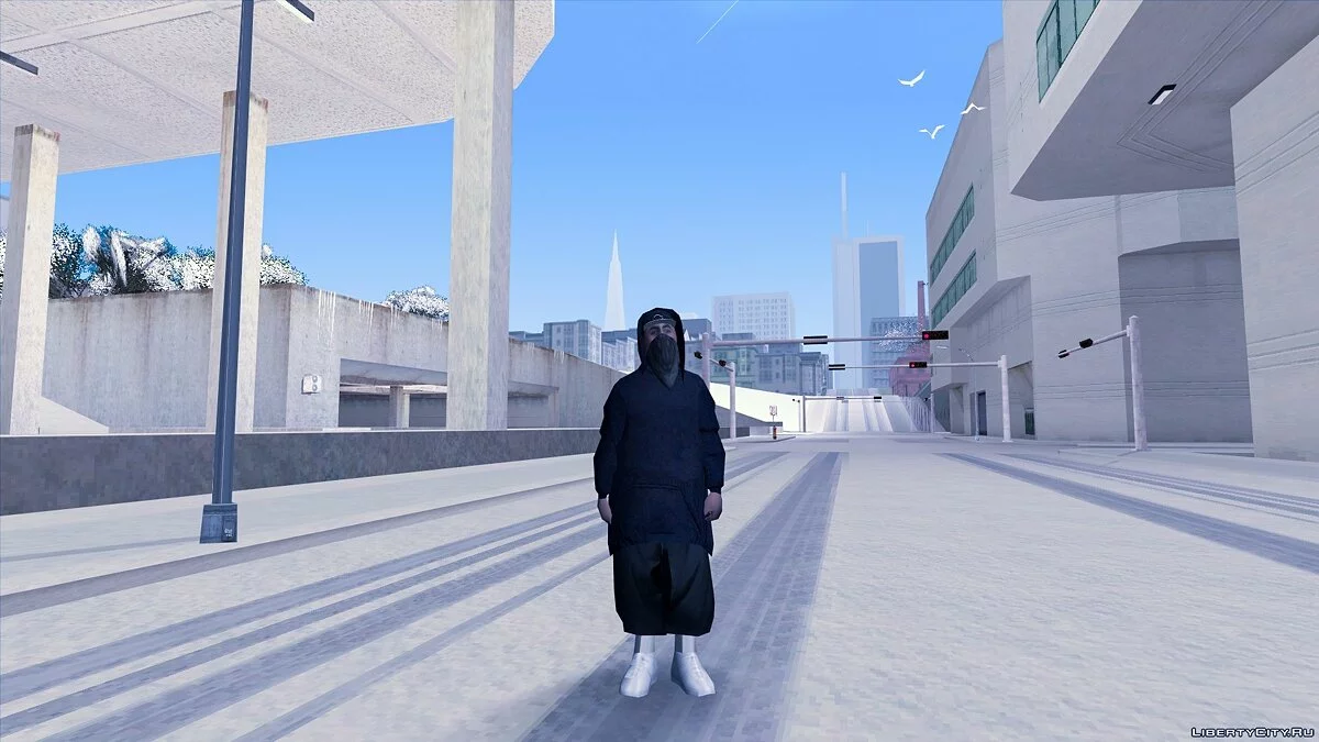 Большой Зимний Скинпак (190 штук) / GTA San Andreas