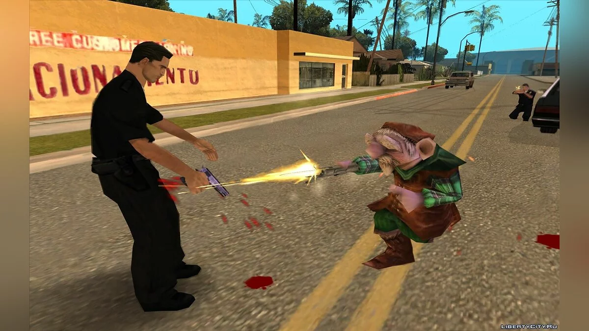 Гномы из ZanZarah: The Hidden Portal / GTA San Andreas
