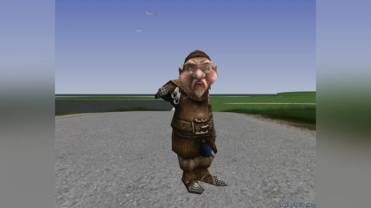 Гномы из ZanZarah: The Hidden Portal / GTA San Andreas