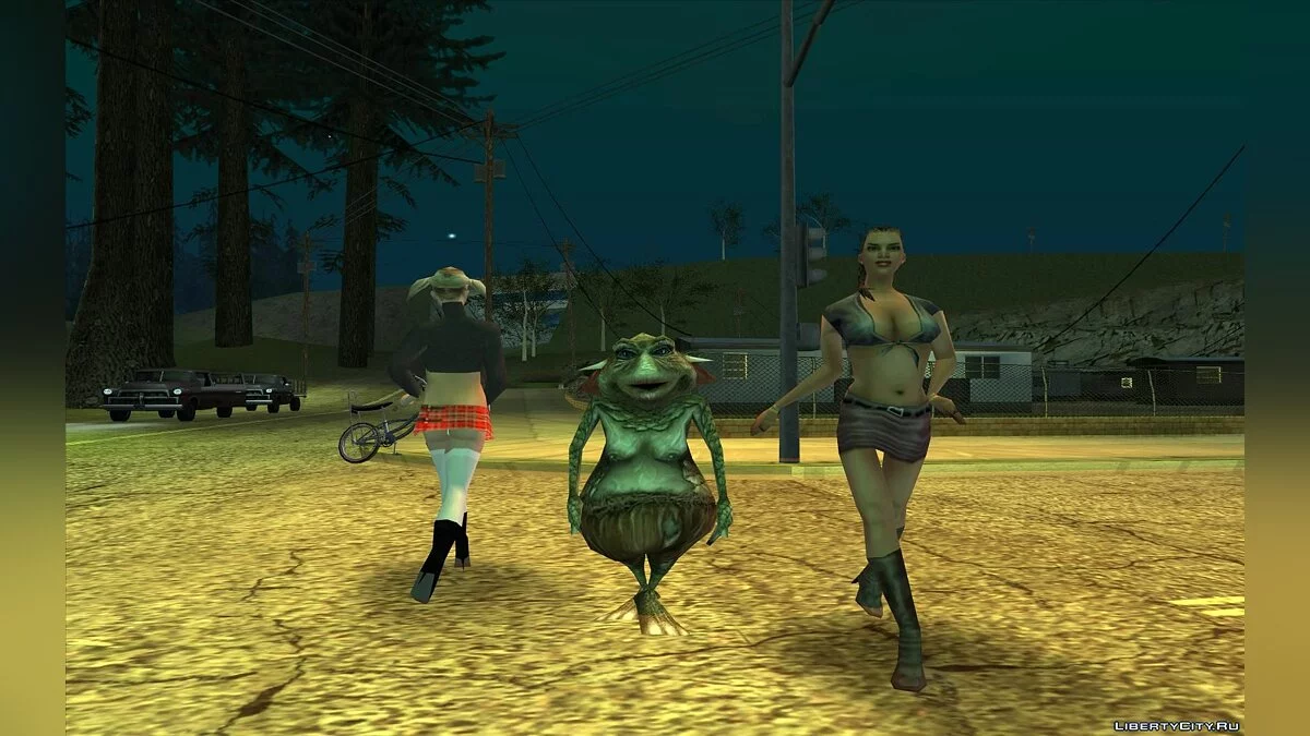 Гоблины из ZanZarah: The Hidden Portal / GTA San Andreas