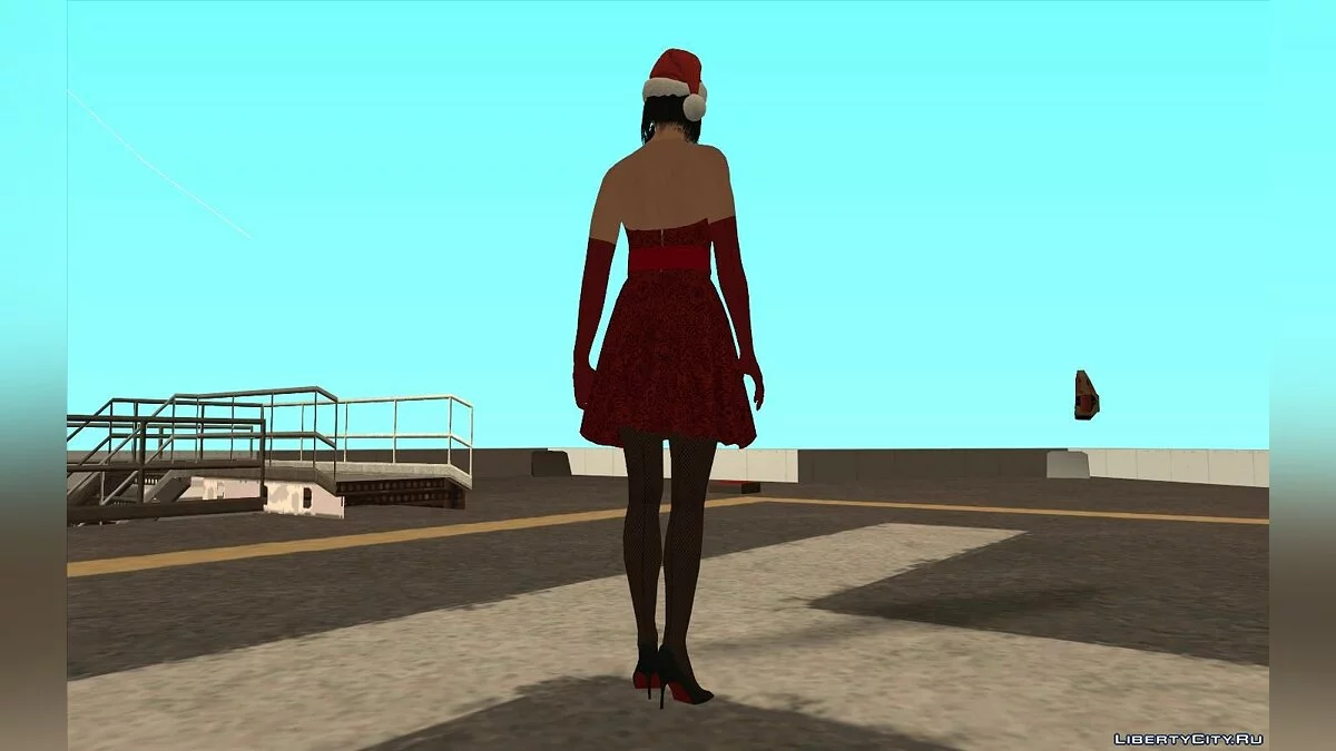 Два Новогодних скина из GTA Online / GTA San Andreas