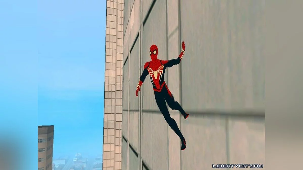 Сборник скинов из Marvel's Spider-Man (PS4) / GTA San Andreas