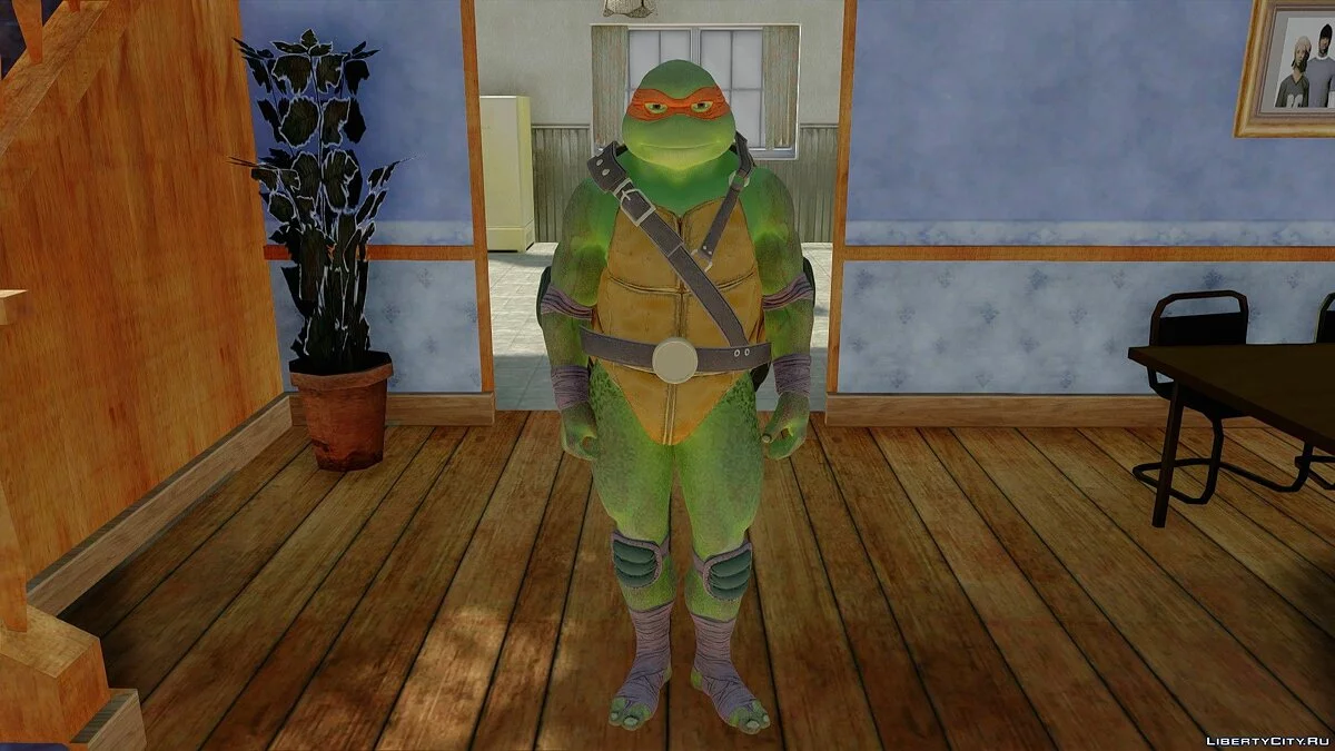Черепашки-ниндзя / GTA San Andreas