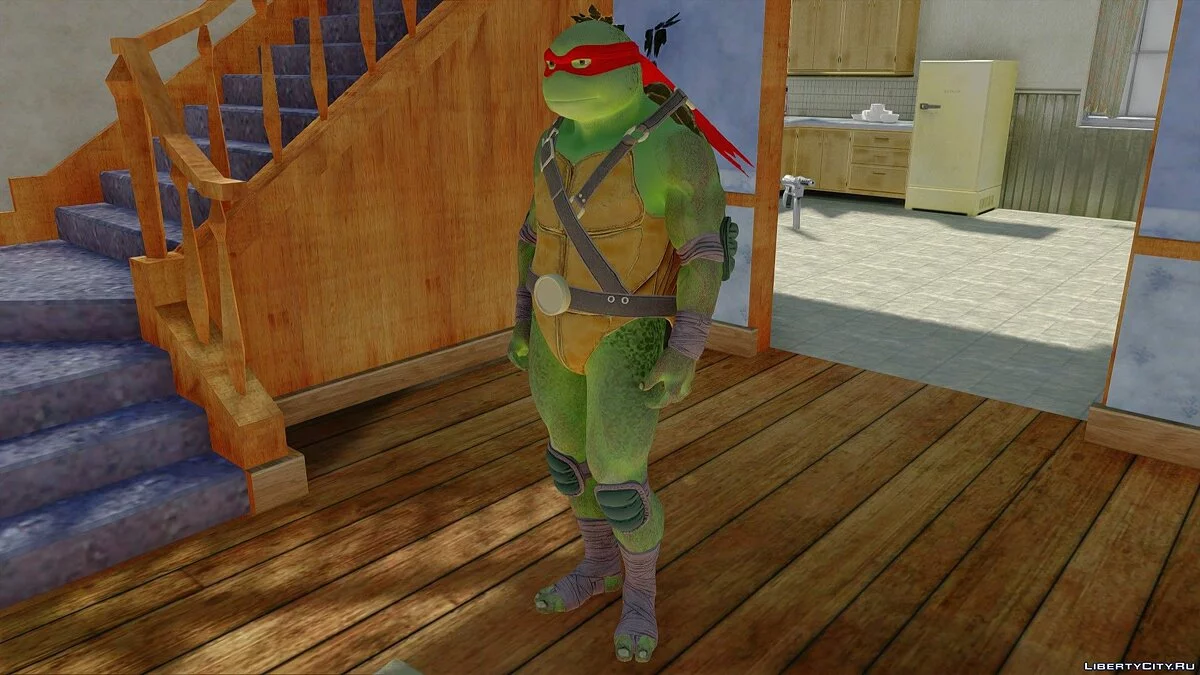 Черепашки-ниндзя / GTA San Andreas