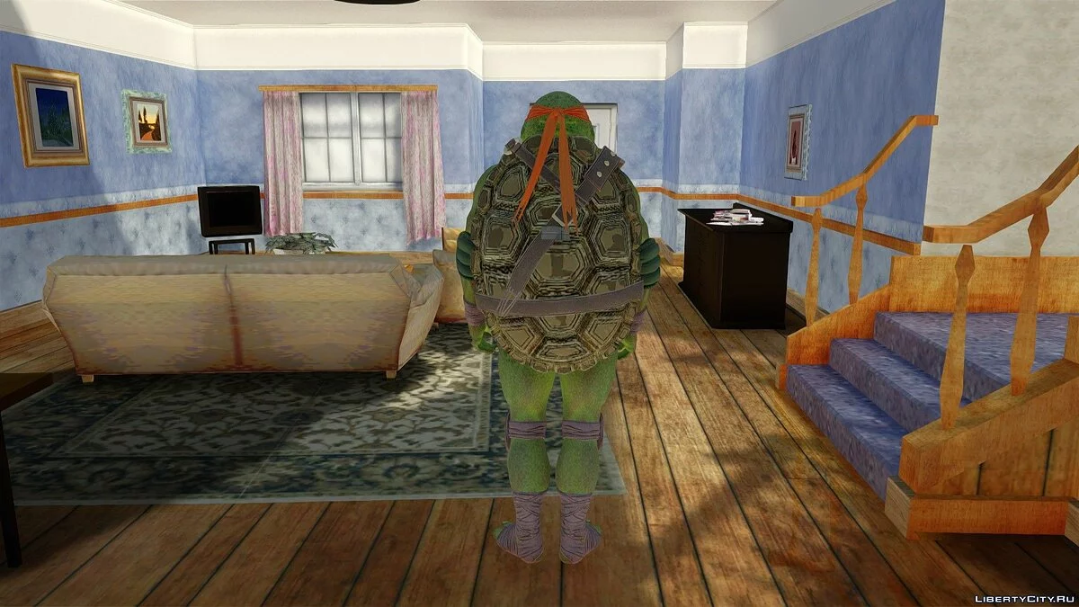 Черепашки-ниндзя / GTA San Andreas