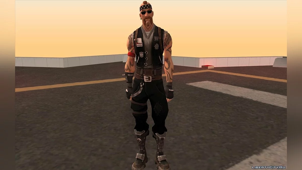Скины байкеров из игры Фортнайт  / GTA San Andreas