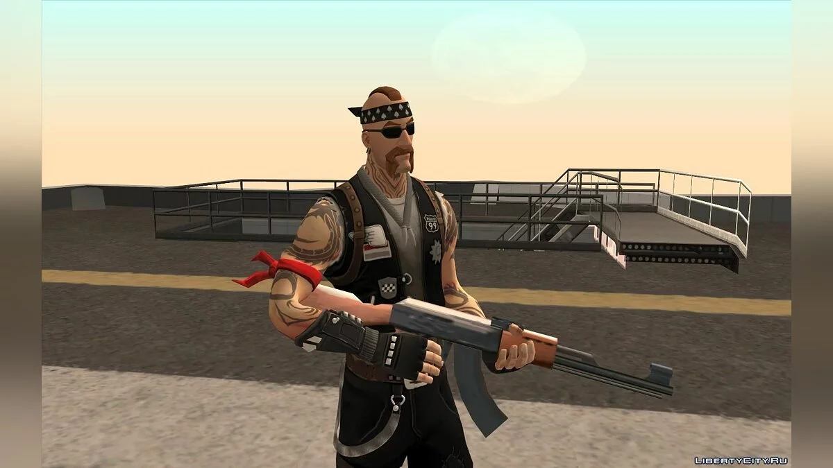 Скины байкеров из игры Фортнайт  / GTA San Andreas