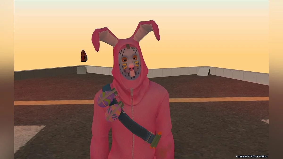 Скины кроликов из игры Фортнайт / GTA San Andreas