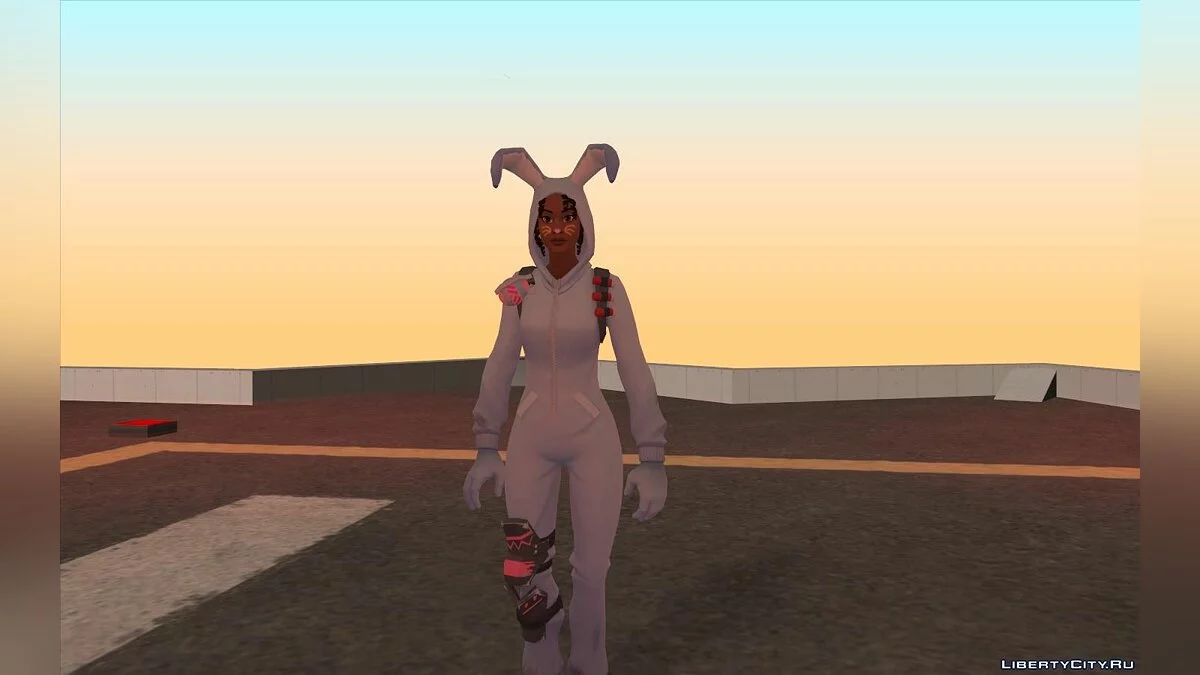 Скины кроликов из игры Фортнайт / GTA San Andreas