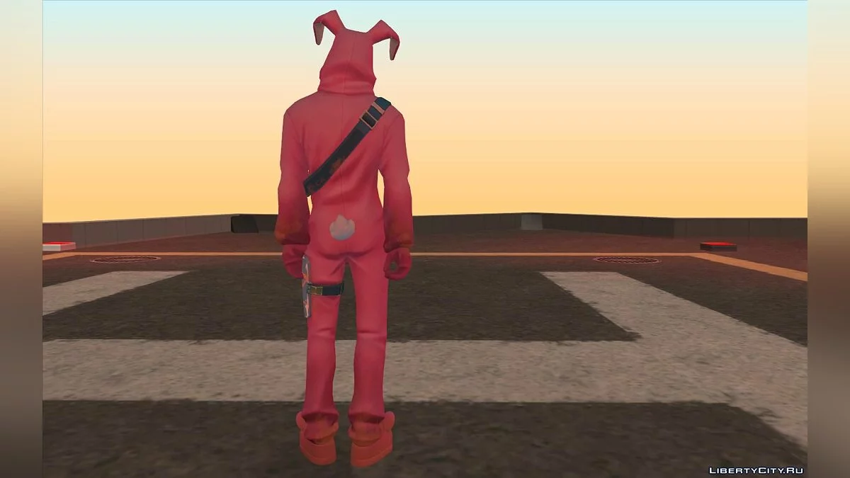 Скины кроликов из игры Фортнайт / GTA San Andreas