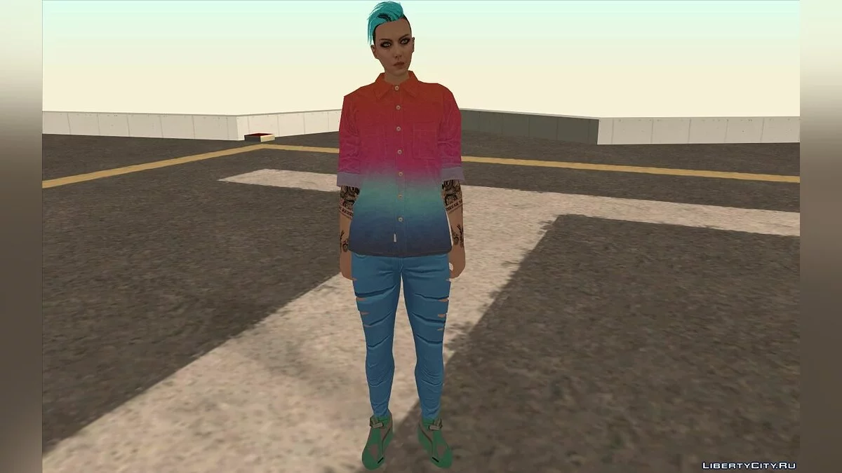 Сборник скинов из GTA Online After Hours DLC / GTA San Andreas