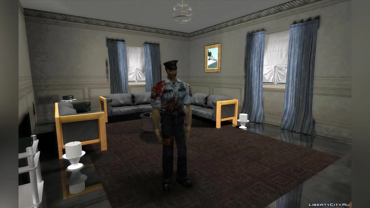 Сборник зомби из игры Resident Evil 1, 2 и 3 / GTA San Andreas