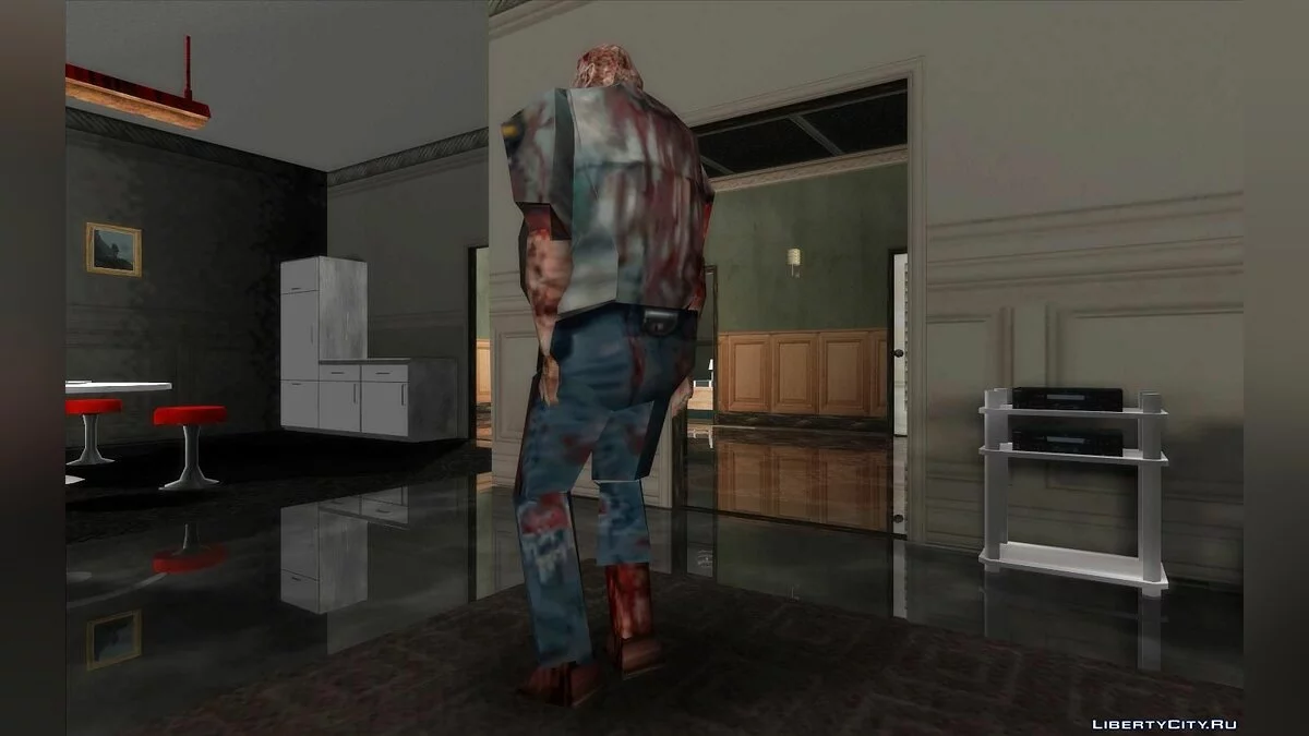 Сборник зомби из игры Resident Evil 1, 2 и 3 / GTA San Andreas