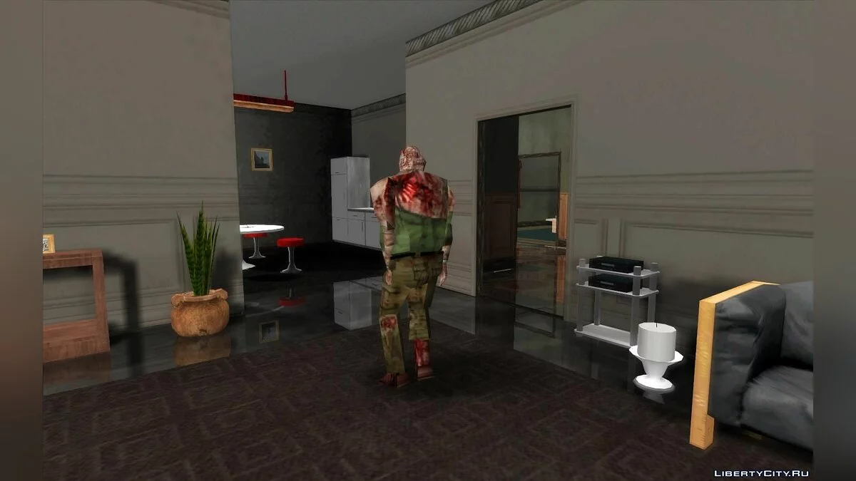 Сборник зомби из игры Resident Evil 1, 2 и 3 / GTA San Andreas