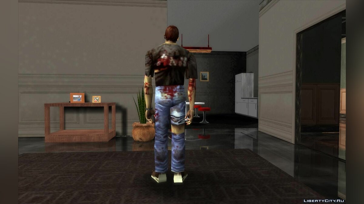 Скачать Сборник зомби из игры Resident Evil 1, 2 и 3 для GTA San Andreas