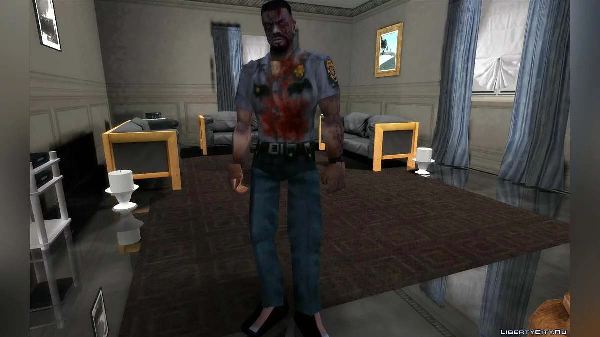 Сборник зомби из игры Resident Evil 1, 2 и 3 / GTA San Andreas