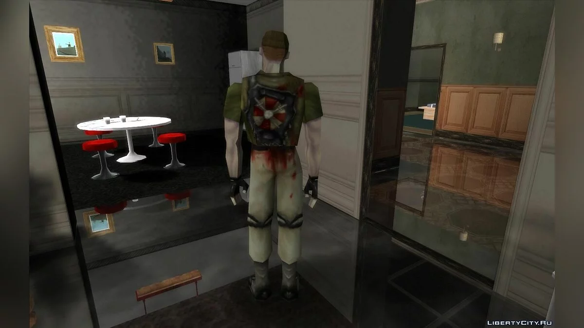Сборник зомби из игры Resident Evil 1, 2 и 3 / GTA San Andreas