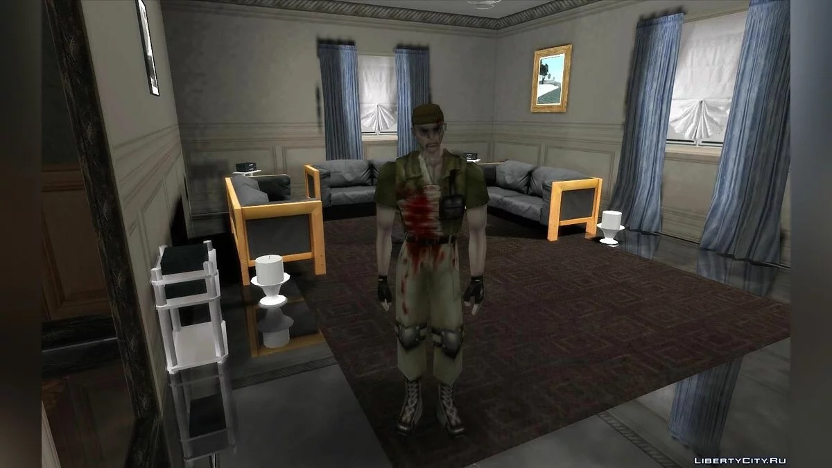 Сборник зомби из игры Resident Evil 1, 2 и 3 / GTA San Andreas