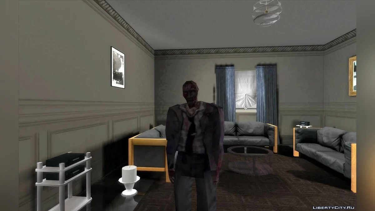 Сборник зомби из игры Resident Evil 1, 2 и 3 / GTA San Andreas