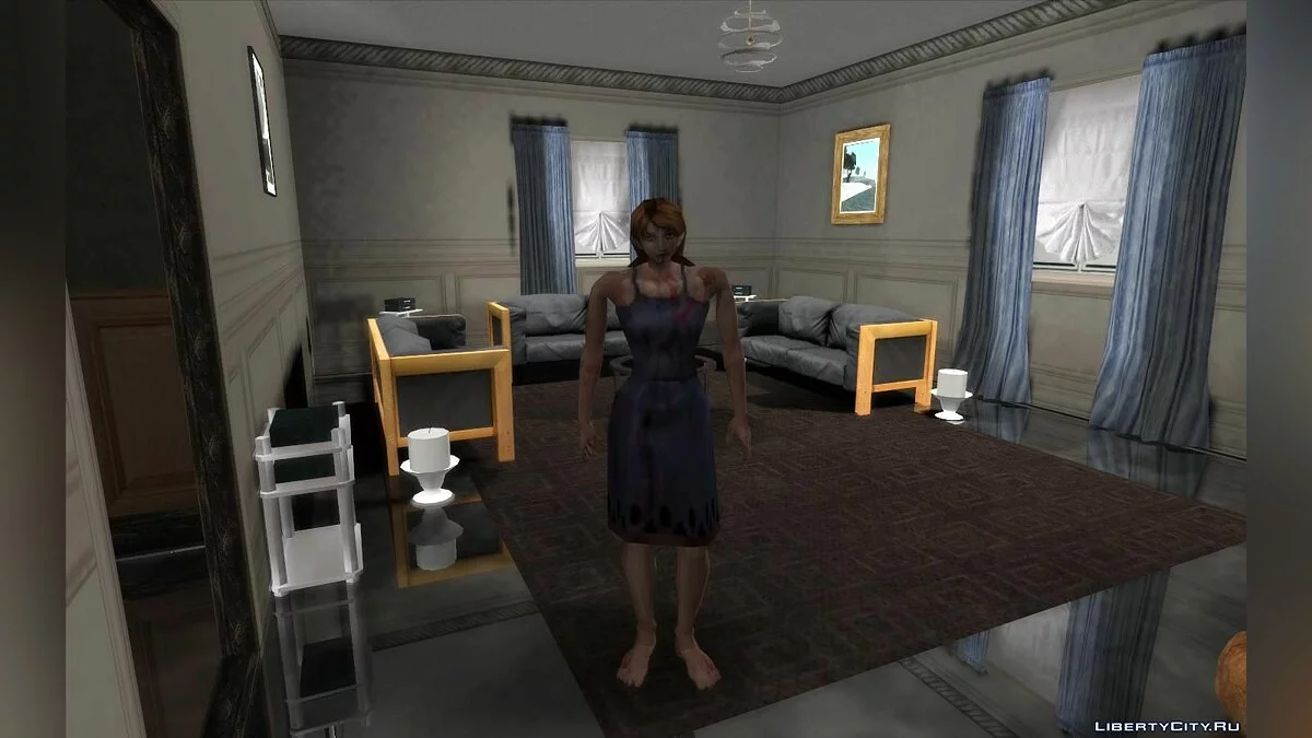 Сборник зомби из игры Resident Evil 1, 2 и 3 / GTA San Andreas