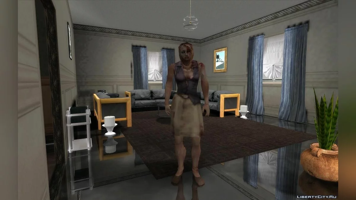 Сборник зомби из игры Resident Evil 1, 2 и 3 / GTA San Andreas