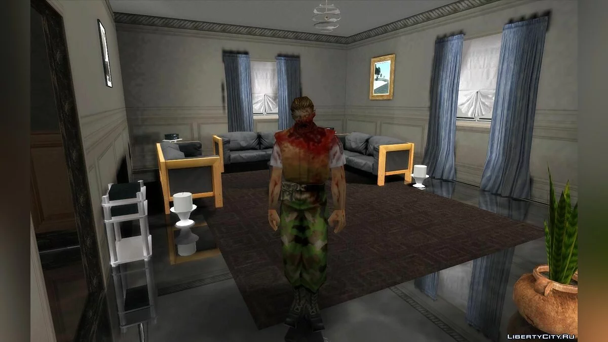 Сборник зомби из игры Resident Evil 1, 2 и 3 / GTA San Andreas