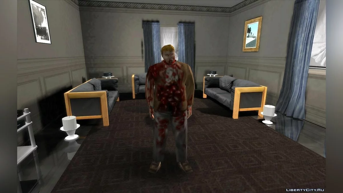 Сборник зомби из игры Resident Evil 1, 2 и 3 / GTA San Andreas