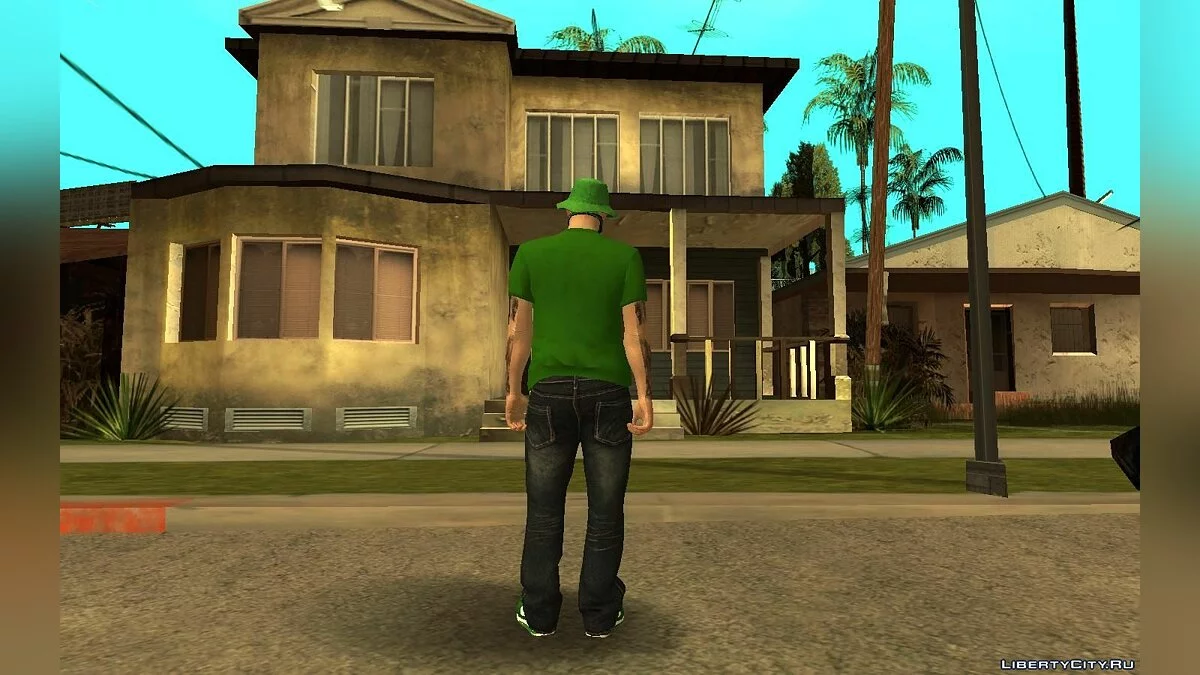 Сборник скинов Grove ST. Family из GTA Online  / GTA San Andreas