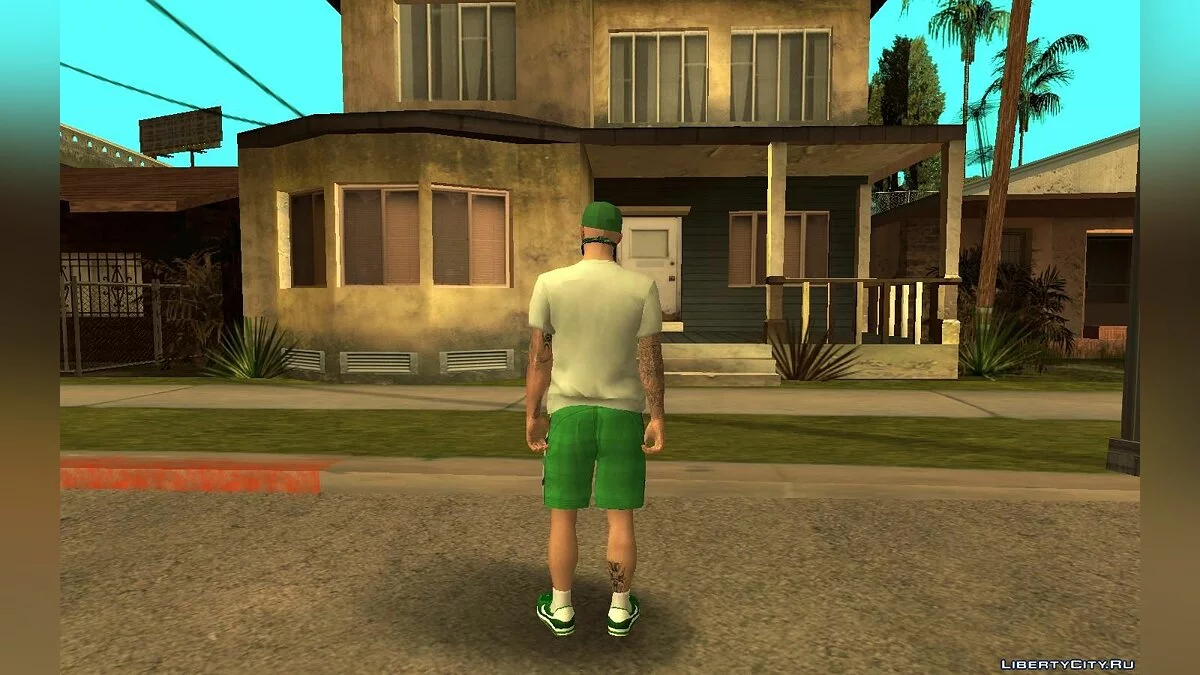 Сборник скинов Grove ST. Family из GTA Online  / GTA San Andreas