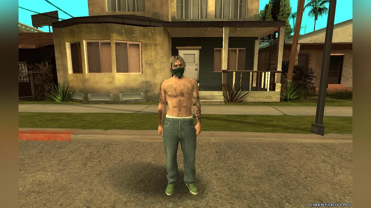 Сборник скинов Grove ST. Family из GTA Online  / GTA San Andreas
