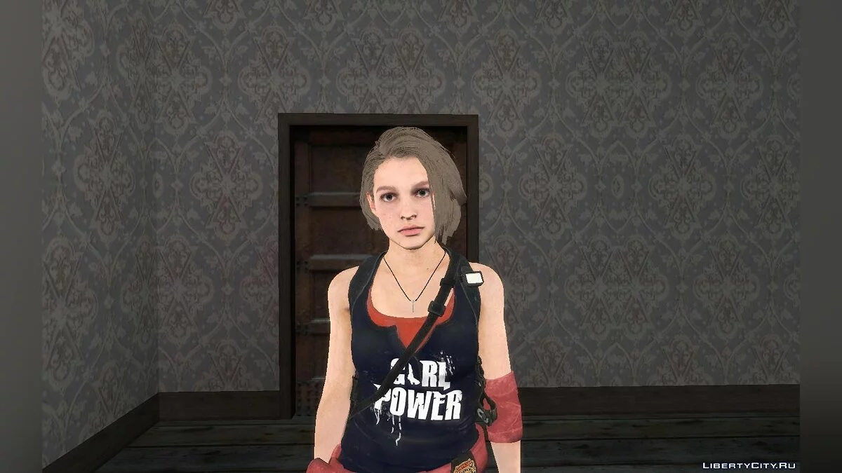 Джилл из игры Resident Evil 3 Remake / GTA San Andreas