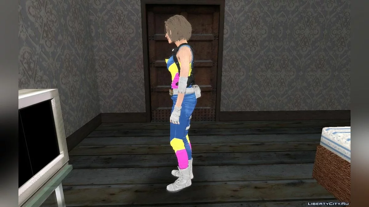 Джилл из игры Resident Evil 3 Remake / GTA San Andreas