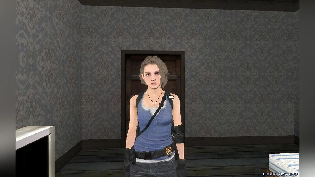 Джилл из игры Resident Evil 3 Remake / GTA San Andreas