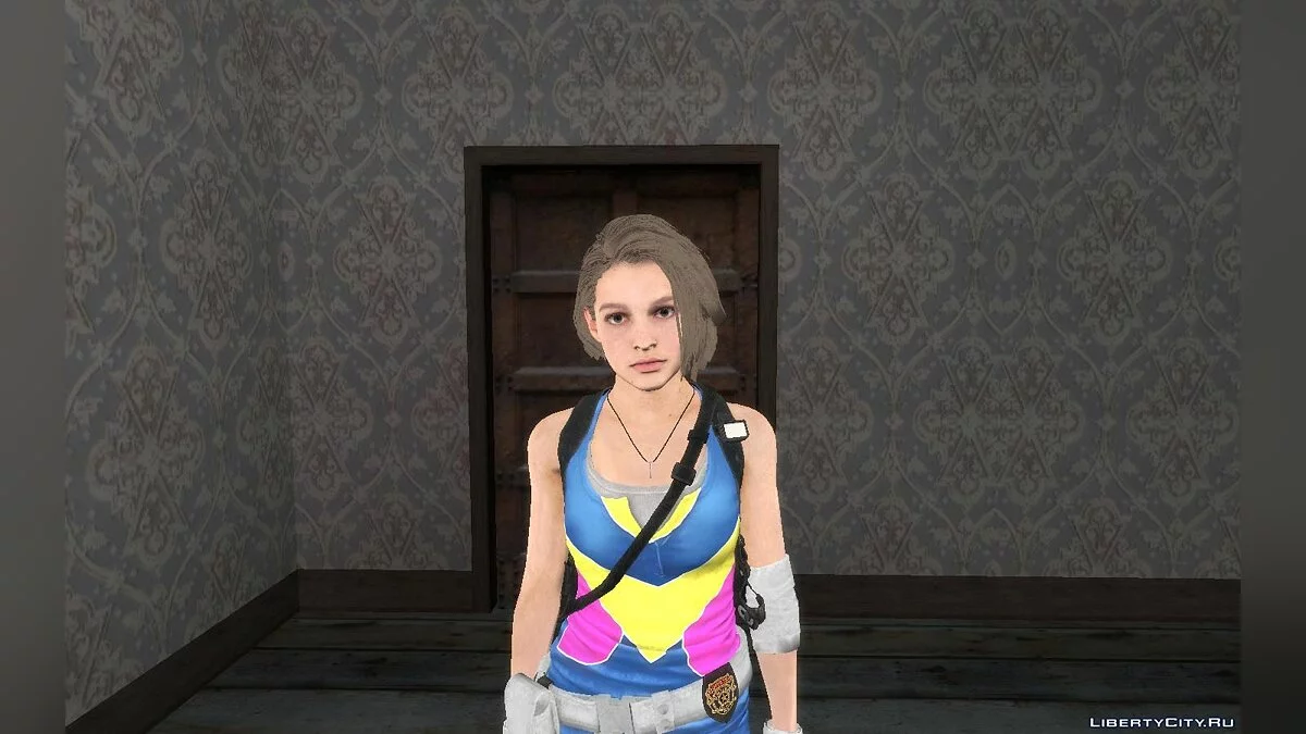 Джилл из игры Resident Evil 3 Remake / GTA San Andreas